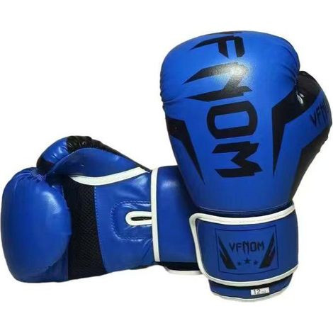 6/10/12/16oz Children's Adult Professional Boxing Gloves Muay Thai Fighting Gloves for Women Pu Taekwondo Punching Gloves (1/2)