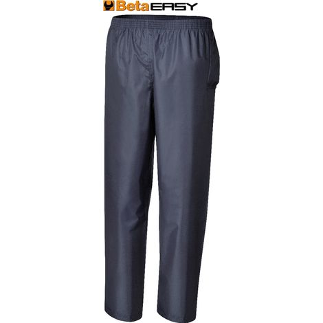 Pantalone impermeabili antipioggia beta blu easy taglia l 7971e pvc con elastico