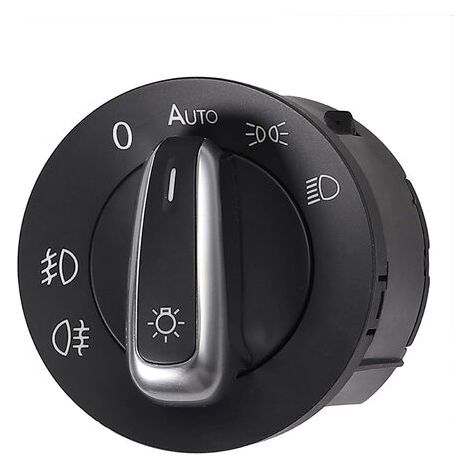 LaBlanc – Scheinwerferschalter 5ND941431B, 10-poliger Hauptlichtschalter-Steuerschalter für VW: Golf, Eos, Scirocco, Tiguan, Touran, Caddy, Passat