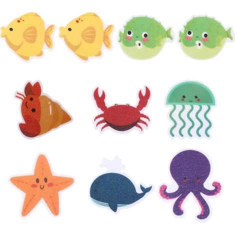 10 Non Slip Stickers Various Styles Marine Design Self