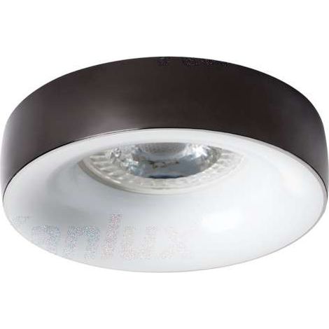Supporto per Spot Recesse AC220-240V/DC12V GU5.3/GU10 Antracite - foratura 70mm (1/3)