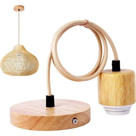 Support Pour Ampoule - Supports D'Ampoule Ajustables Esthétiques Style Ferme Luminaires Plafonnier Fixation De Montage,Douilles Pour Chambre Chambre D'Cuisine Salle De Bain Garage Vestiaire (1/5)
