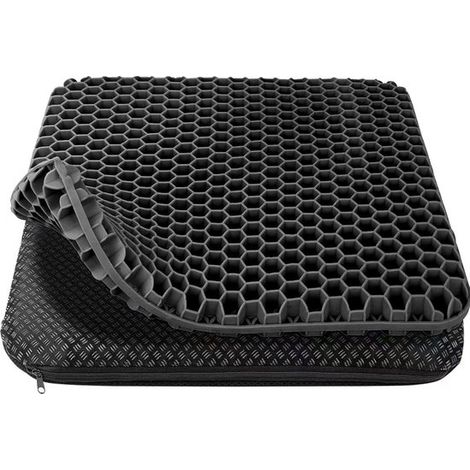 Cuscino ergonomico per sedie da ufficio e da gaming - Cuscino in gel antiscivolo per una seduta confortevole anche per lunghi periodi.