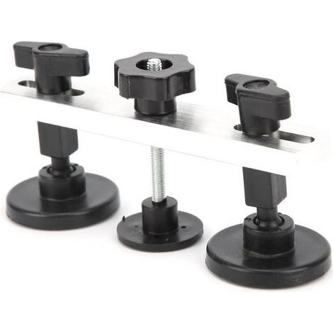 Dieses Werkzeugset eignet sich zur Reparatur von Dellen an Karosserien aus Aluminium und Kunststoff, ohne Spuren zu hinterlassen. (1/5)