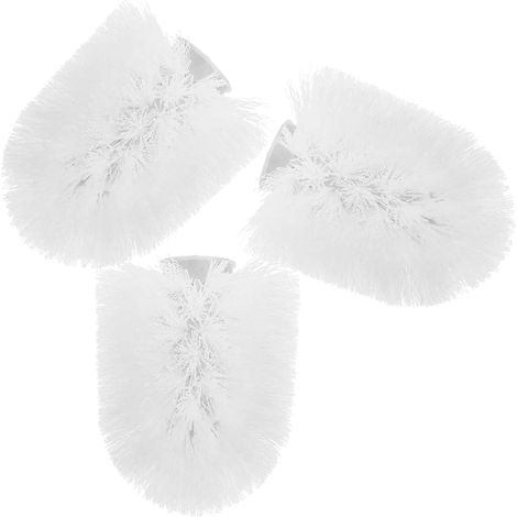 Têtes de rechange pour brosses toilette , efficaces et faciles à ranger , en plastique , lot 3 , bla (1/5)
