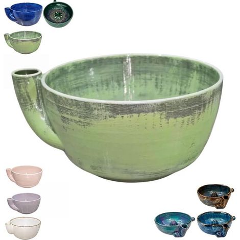 Lavabo per frutti di bosco autorotante 2026 – Ceramica con fori di drenaggio, vortice di pulizia a 360°, sistema di risciacquo rapido automatico con cono centrale per frutti di bosco, verdure e piatti (1/5)