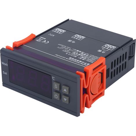Mini thermostat numérique 220 V 10 A avec écran LCD pour réfrigérateurs et exploitations agricoles (1/5)
