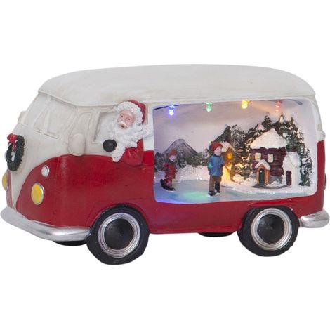 LED-Weihnachtsfigur "Merryville" Santa/Transport (1/3)
