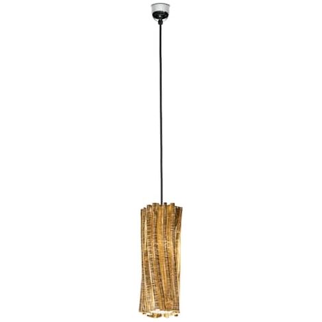 [GEBRAUCHT] B-Ware Slamp Accordéon Vertical Hängeleuchte Deckenlampe Pendelleuchte E14 Gold Schwarz