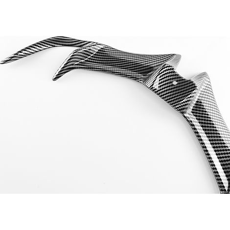 Suitable for modifying the YZF-R15V3: beak-shaped spoiler, shark fin-shaped air intake and lower lip modification parts. (1/4)