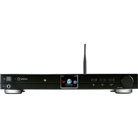 Renkforce RF-DAB-IR1700 Sintonizzatore radio DAB+, FM, Internet WLAN, LAN, Bluetooth, DLNA, Internetradio compatibile D (1/5)