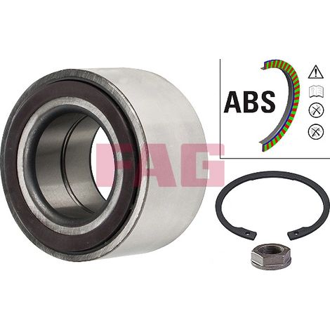 Kit de roulements de roue FAG 713 6405 00 CITROËN 335082 335085 335098