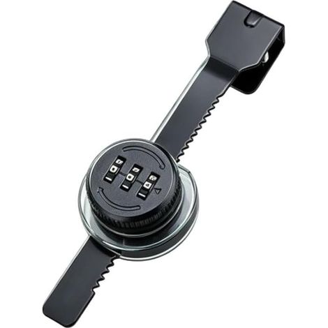 Silver Zinc Alloy Display Case Lock Black Zinc Alloy Display Case Lock (1/5)