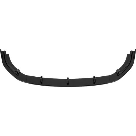 Lame de pare-chocs avant 3 sections résistante aux UV, remplacement pour MK6 GTD 2009-2013, noir brillant (1/5)
