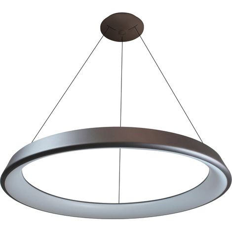 Lampada a sospensione Lizer LED 48W marrone (1/5)