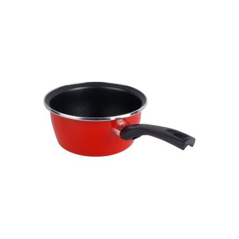 Pentola in vetro con coperchio magefesa k2 rosso 16 acciaio inox antiaderente acciaio tutti i tipi