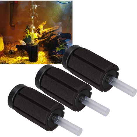 Filtre à Air pour Aquarium Bio Éponge Silencieux Augmentation d'Oxygène - Ensemble de 3 Pièces - AUTRES (1/5)