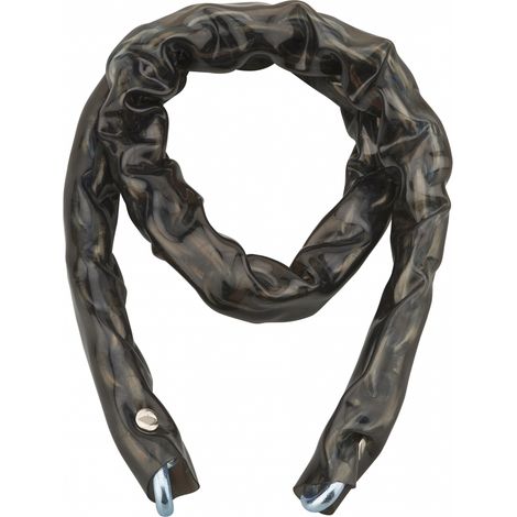 Catena in acciaio zincato, bicicletta, grate, cancelli, Ø 6mm, 0.9m, guaina PVC, blister - THIRARD