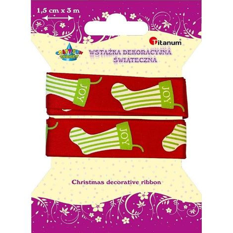 Calcetines de cinta de tela de 15 mm x 3 m