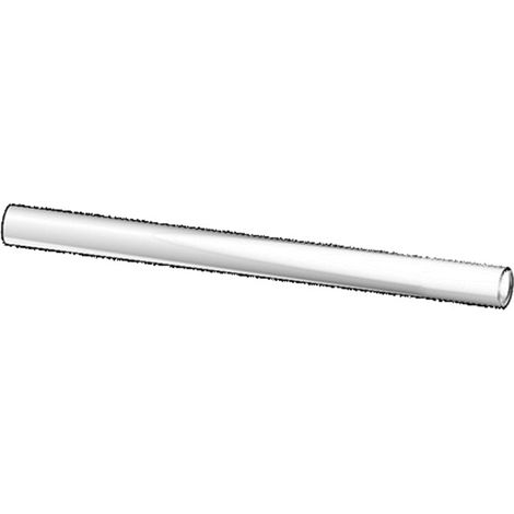 Tubo da cm 90 in acciaio rivestito in nylon bianco (1/3)