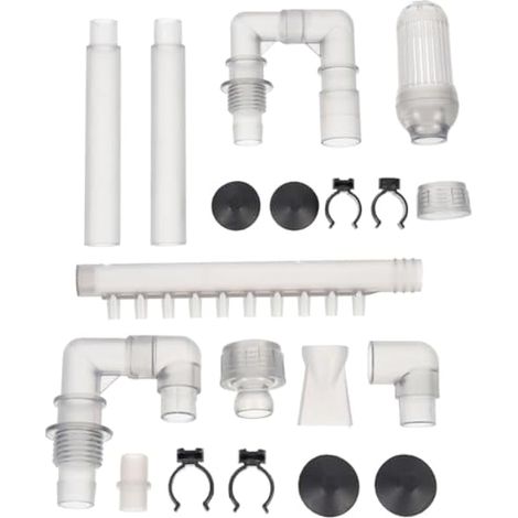 Tube de filtre pour aquarium - Accessoires pour tuyau d'arrosage - Design lisse pour une installation facile et un débit d'eau efficace dans les aquariums (1/5)