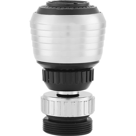 Pulporport 360 Grad Wasserhahn-Wasserfilter-Sprudler, spart Wasser, verhindert Spritzer für Küche und Bad (1 Stück).