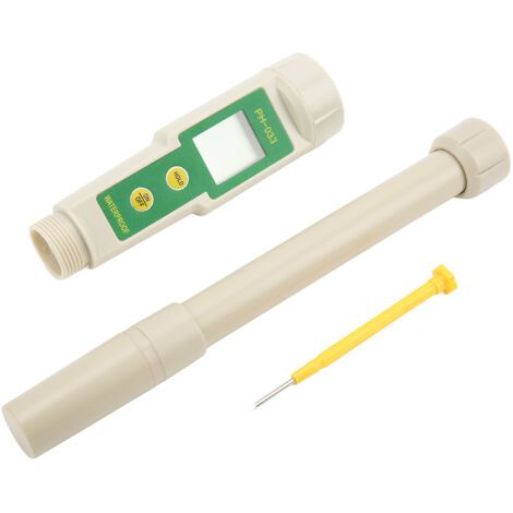 PH Meter Large Screen High Accuracy Quick Easy Reading Waterproof Portable Highly Durable Widely Used PH Tester (1/5)