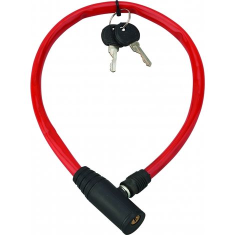 Antifurto a cavo Ø 5 mm, lunghezza 0,50 m, 2 chiavi – THIRARD (1/2)