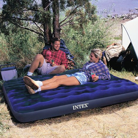Materasso Gonfiabile Letto Matrimoniale Campeggio Materassino Lettino Mare (1/5)