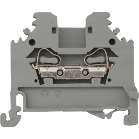 Connettore per barra di distribuzione a 2 fili da 2,5 mm² grigio 280-101