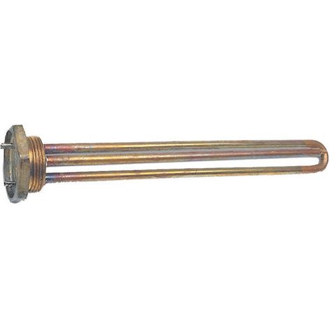 Resistenza elettrica per acqua curvata corazzata su flangia 1200watt 255x140x110mm