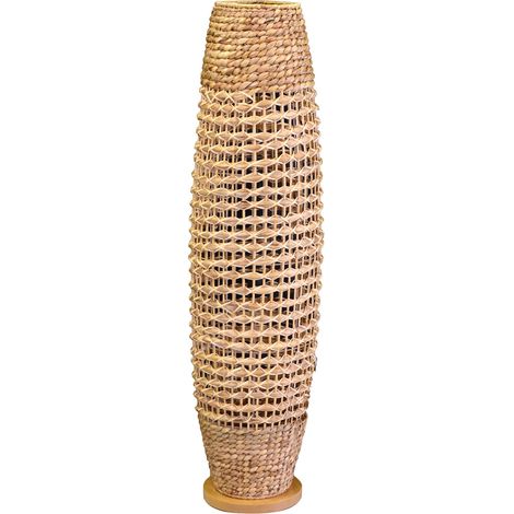 Lampada in rattan naturale da terra con attacco cm ø31xh119,5 (1/3)