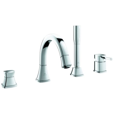 Grohe Grandera Combinación monomando para baño y ducha 1/2" Chrome, 29418000 (1/2)