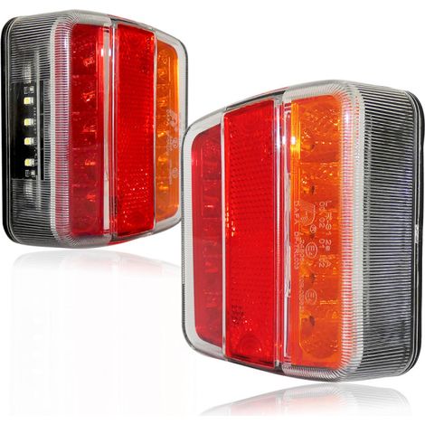 LED-Bremsleuchten-Set 12V/24V für Bus, Lkw, Sattelzug, Anhänger