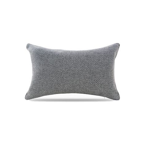 MINKUROW Federa 30 X 50 Cm Cotone+Poliestere (Set Di 2)-Grigio- Federa 30x50 Cm- Fodera Per Cuscino Resistente E Ipoallergenica 30x50 Cm (1/3)