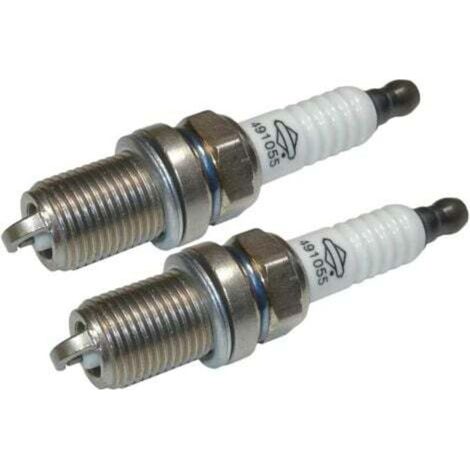 Bardusch-2 pièces accessoires de machines de jardin remplacement bougies d'allumage Briggs & Stratton 491055S (1/2)