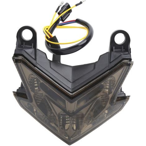 Faro posteriore a LED per moto, integrato nel parafango posteriore, adatto per KAWASAKI KCWDZ800/ZX6R 1315 (beige) (1/5)