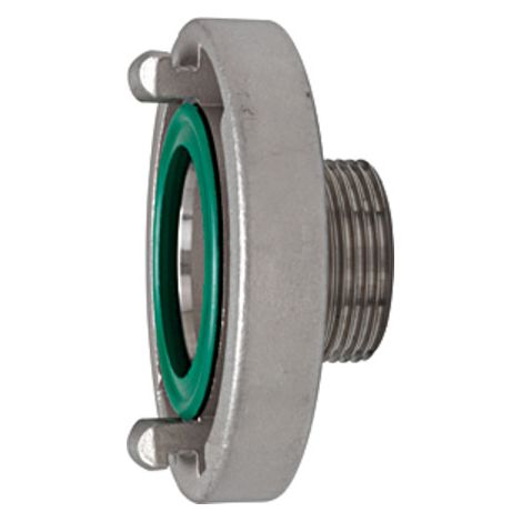 Riegler Storz-Festkupplung, Edelstahl V4A, Storz-Größe 75-B, G 3 AG (1/2)
