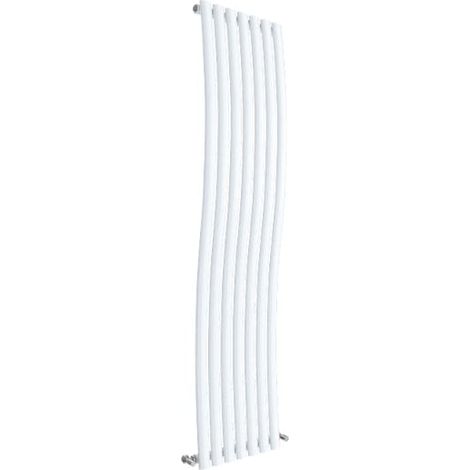 Nuie 1785mm x 413mm Gloss White Revive Single Panel Radiator - HLW95 (1/3)