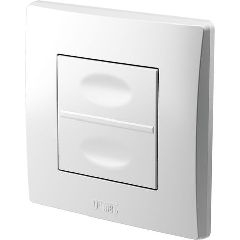 Yokis – Télécommande murale Zigbee 3.0 2 touches – Alimentation pile CR2032 – Portée 250m – Installation sans perçage