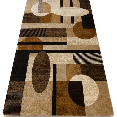 Teppich ROYAL 5376 Geometrisch, Kreise - beige / Creme beige 150x230 cm