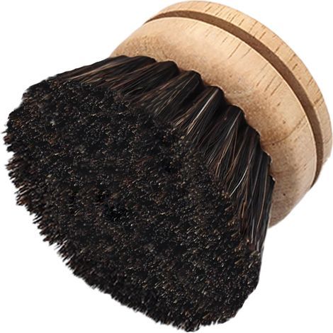 1 Pièce Brosse Vaisselle Bois, Brosse à Vaisselle, Brosse Cuisine, pour Poêles Antiadhésives, Plats en Verre, Tasses (Ø 50 mm) (1/5)