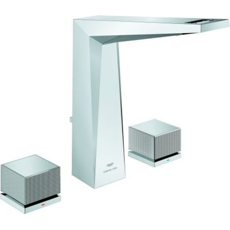 3-L-WT-Batt. Allure Bril. PC 20670 Kubusbetätigung Rändel chrom (1/2)