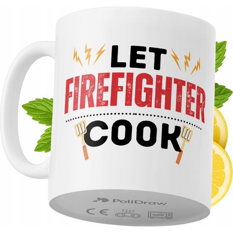 Lustige Kaffee- oder Teetasse für Feuerwehrleute mit witzigem Textdesign – ideal für Geburtstage, Namenstage, Feiertage und besondere Anlässe. Hochwertige Tasse für Zuhause, Büro und Arbeit. Farbe: We