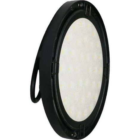 V-TAC Campana LED SMD Industriale 100W 120LM/W UFO Colore Nero 110° Bianco Freddo IP65 (1/7)