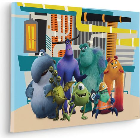 Tableau mural Monstres et Cie - 60x40 cm (1/5)