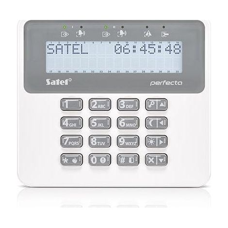 Satel PRF-LCD manipolatore nero per centrale d'allarme