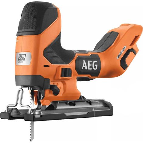 [PRODUIT RECONDITIONNE] Scie sauteuse AEG 18V SUBCOMPACT Brushless Poignée pommeau 135mm BST18BSBL-0 (sans batterie)