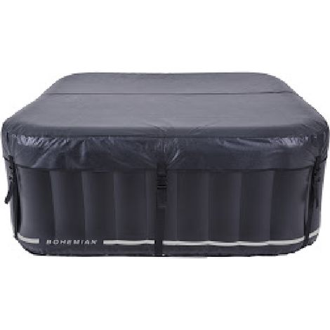 Netspa – Couverture isotherme pour spa Bohemian – Nylon gris – Protection UV – Maintient l'eau à 37°C – Résistante toutes saisons (1/3)