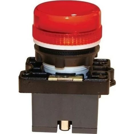 Teknic 103-001-906 Voyant lumineux douille et ampoule 12V rouge